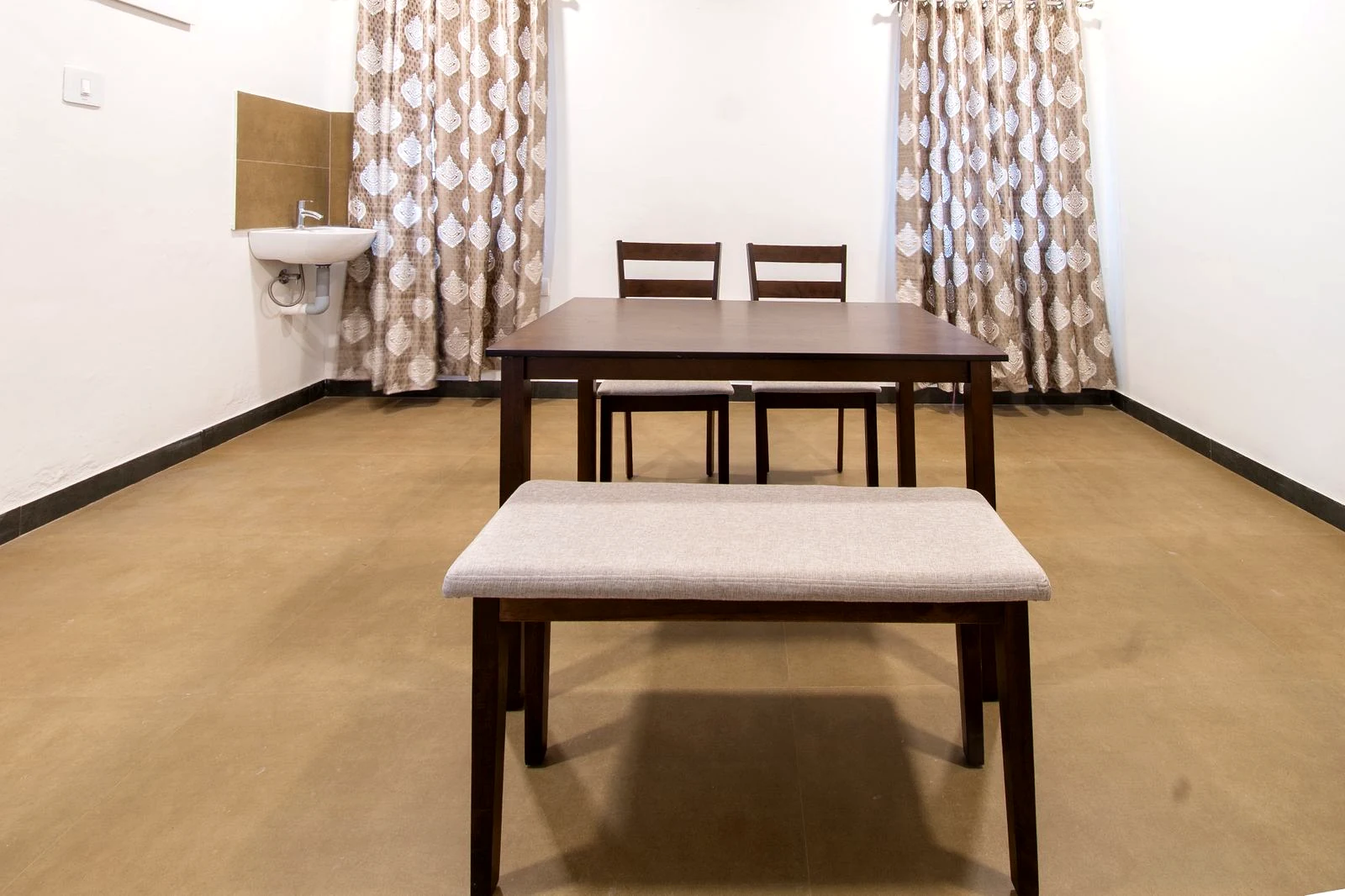 First floor dining area at Mango Tree Homestay.